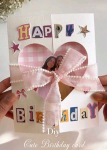 Personalized DIY Photo Birthday Card