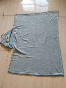 Cute Hooded Baby Towel Poncho