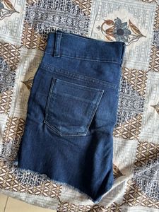 High Waisted Denim Shorts