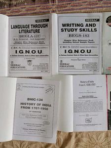 IGNOU Graduation Books Of Arts All Subs