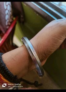 Elegant Silver Bangle Bracelet