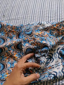 Patterned Palazzo Pants amazing fabric