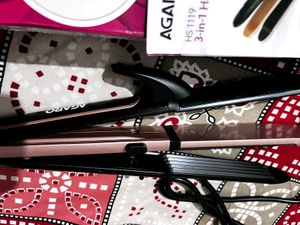 New AGARO 3-in-1 Hair Styler