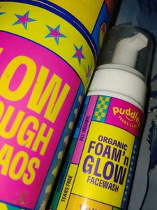 Puddles Organic Foam 'n Glow Facewash