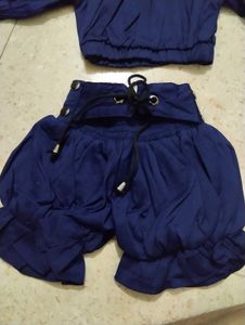 Cute Blue &amp; Yellow Outfit Set
