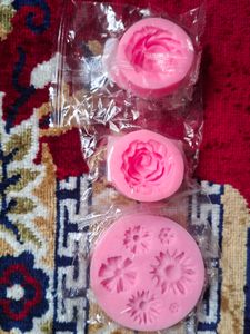 Silicone Flower Molds Set