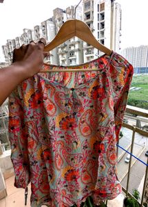 Beautiful Paisley Print Kurta