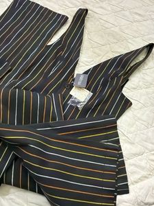 Chic Striped Jumpsuit