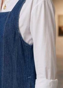 Denim Pinafore Dress
