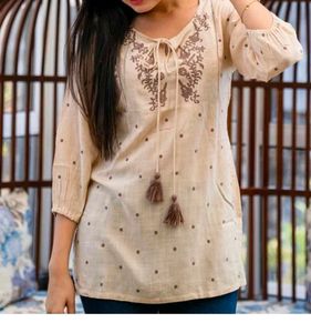 Elegant Embroidered Kurta