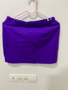 Purple Mini Skirt
