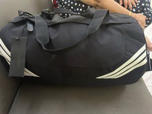 Stylish Black Gym & Travel Duffle Bag - not used