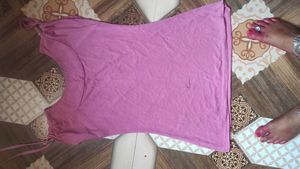 Cute Pink Graphic  top