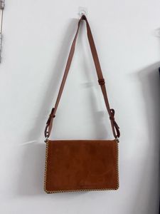 Brown Leather Crossbody Bag
