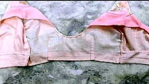 pink pure crape silk blouse