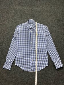 women’s Blue Gingham Shirt