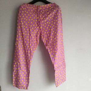 Comfortable Pink Printed Pajama Pants