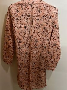 Stylish Floral Print Kurta