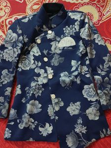 Floral Print Ethnic Jacket