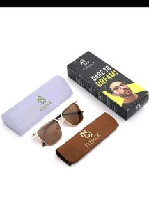 Stylish Gold Frame Sunglasses