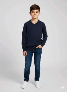 Happy 🕐 Hr. Branded Tommy Hilfiger Navy Sweater