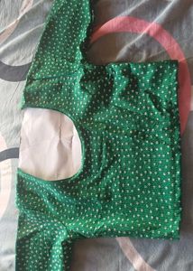 women green blouse