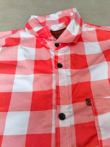 Originals New Red &amp; White Checkered Shirt XXL