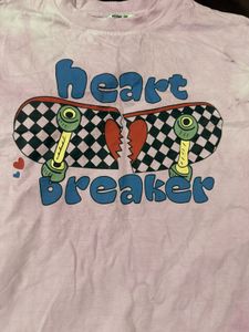 Pink Heartbreaker Skateboard T-Shirt