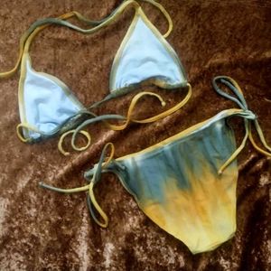Tie-Dye Bikini Set