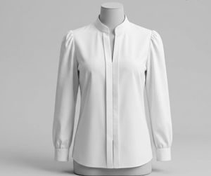 Classic White Long Sleeve Blouse