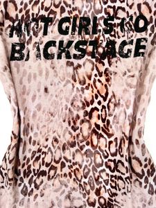 ASOS Leopard Print Graphic Tee