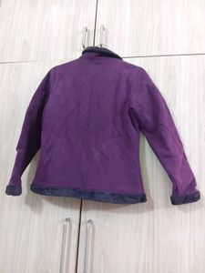 Purple Fleece Jacket