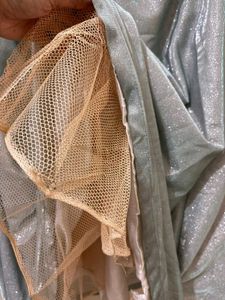 Elegant Shimmer Lehnga With Chikankari Blouse