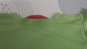 Cute Green Striped T-Shirt