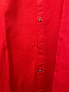 Men's Red Band Collar Shirt