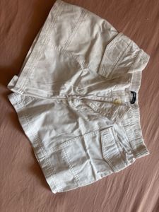 White GAP Cargo Shorts