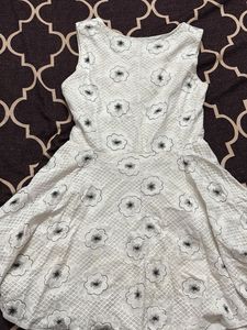 White Skater Dress