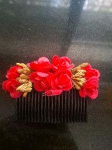 Floral Hair Comb Set