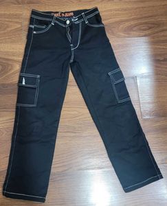 Diesel Black Cargo Pants