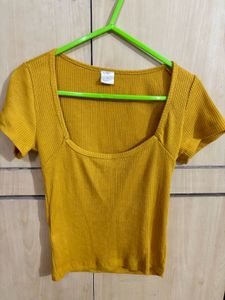 Mustard Yellow Top