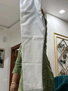 Men's Navy Blue Kurta and Pants Set