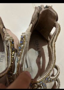 Luna Blu Embellished Gladiator Sandals