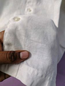 Men's Short Sleeve Linen Shirt