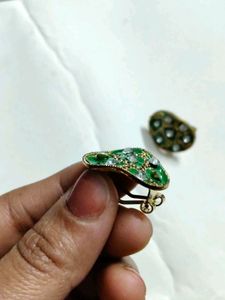 Vintage Green Earrings