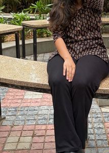Classic black kurti