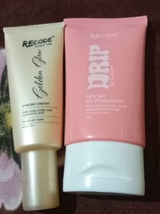 Recode Golden Glow Strobe Cream & Drip BB Crea