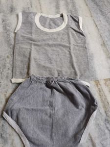 Grey Baby Outfit