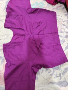 Vibrant Pink Ethnic Blouse pack of 5