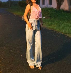 Satin Halter Neck Crop Top