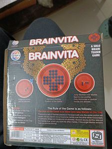 Brainvita Solo Brain Teaser Game